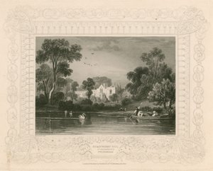 Strawberry Hill, Twickenham, Londres; Lord Waldegrave&39;s de William Tombleson