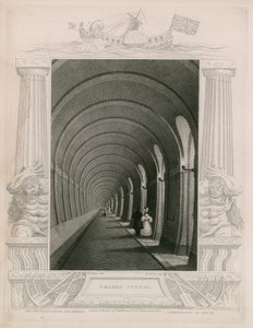 Thames Tunnel de William Tombleson