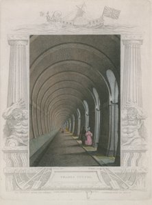 O Thames Tunnel de William Tombleson