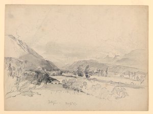 Paisagem, Bautzen, Alemanha de William Trost Richards