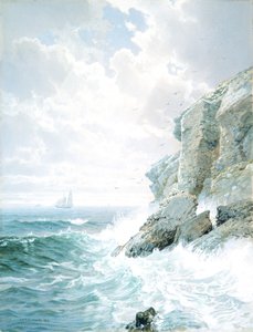 Falésia do Purgatório de William Trost Richards