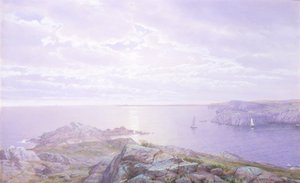 Enseada das Rochas de William Trost Richards