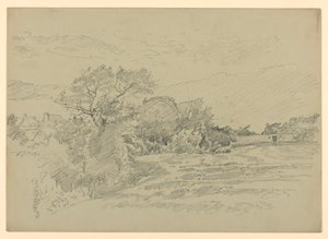 Estudo da paisagem de William Trost Richards