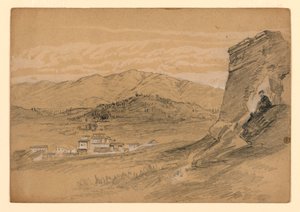 Estudo da paisagem de William Trost Richards