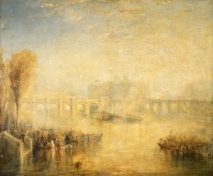 Ansicht do Pont Neuf em Paris de Joseph Mallord William Turner
