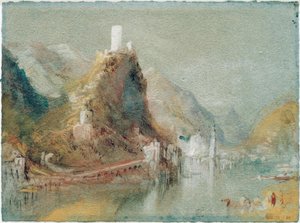 Cochem visto do sul de Joseph Mallord William Turner