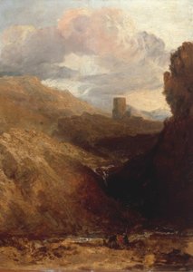 Castelo Dolbadarn de Joseph Mallord William Turner