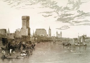 Colônia vista do rio de Joseph Mallord William Turner