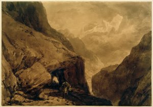 Mt St Gothard de Joseph Mallord William Turner