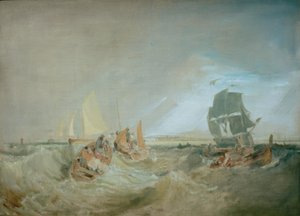 Transporte na Boca do Tamisa de Joseph Mallord William Turner