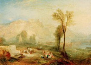 A Pedra Brilhante da Honra (Ehrenbreitstein) e o Túmulo de de Joseph Mallord William Turner