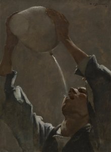 Estudo para "Um contrabandista aragonês" de William Turner Dannat