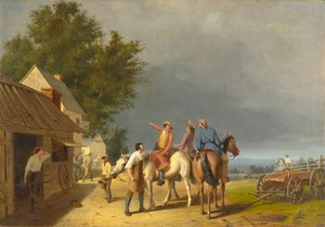 Primeira notícia da batalha de Lexington, 1847