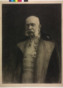 Imperador da Áustria Franz Joseph I de William Unger