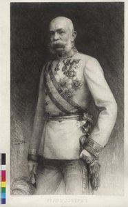 Francisco José I em uniforme de gala de marechal-de-campo de William Unger