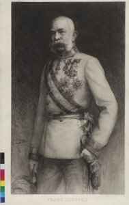Francisco José I em uniforme de gala de marechal-de-campo de William Unger
