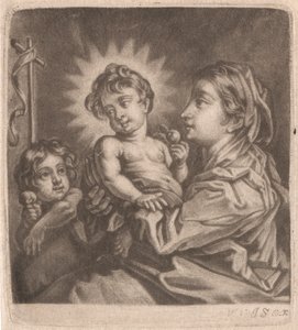 Virgem, Cristo Criança e São João de William Vincent