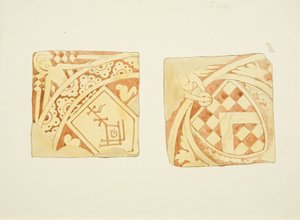 Azulejos descobertos em St James