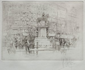 Charing Cross: A Estátua de Carlos I de William Walcot