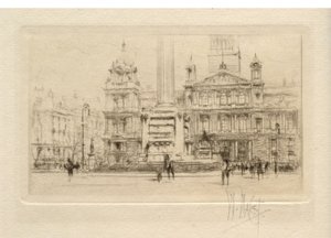 Edifícios municipais, Glasgow de William Walcot