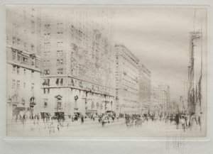 Park Avenue, Nova York de William Walcot