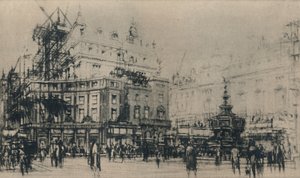 Piccadilly Circus, 1927. de William Walcot
