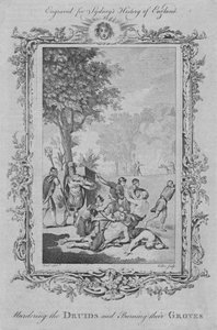 Assassinando os druidas e queimando seus bosques, 1773.