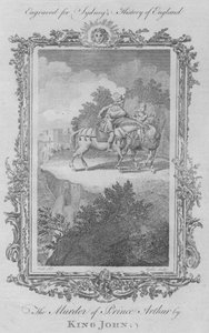 O assassinato do príncipe Arthur pelo rei João, 1773.