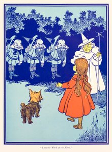 Eu sou a Bruxa do Norte do Feiticeiro Maravilhoso de Oz, de L. Frank Baum.