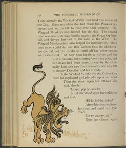 Ilustração de "O maravilhoso Feiticeiro de Oz" de Lyman Frank Baum de William Wallace Denslow