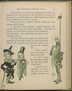 Ilustração de "O maravilhoso Feiticeiro de Oz" de Lyman Frank Baum de William Wallace Denslow