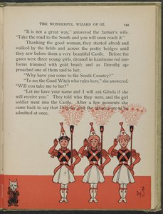 Ilustração de "O maravilhoso Feiticeiro de Oz" de Lyman Frank Baum de William Wallace Denslow