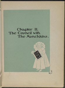 Ilustração de "O maravilhoso Feiticeiro de Oz" de Lyman Frank Baum