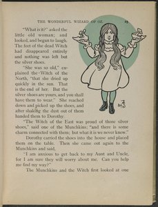Ilustração de "O maravilhoso Feiticeiro de Oz" de Lyman Frank Baum