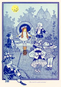 Você deve ser uma grande feiticeira. do maravilhoso mágico de Oz de L. Frank Baum