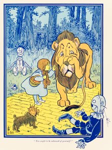 Você deveria ter vergonha de si mesmo! do maravilhoso mágico de Oz de L. Frank Baum de William Wallace Denslow
