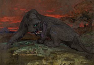 Pantera negra de William Walls