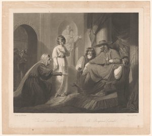 Audiência com um cardeal O Cardeal Benevolente / Le bienfaisant Cardinal (título no objeto)