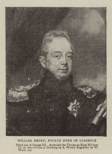 William Henry, quarto duque de Clarence de William Ward