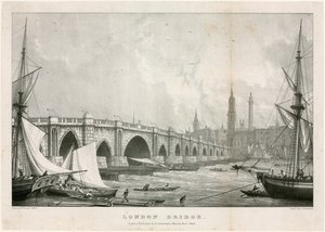 Ponte de Londres de William Westall