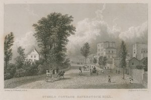 Chalé de Sir Richard Steele, Haverstock Hill de William Westall