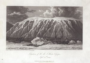 Situação do HMS Hecla e Griper de William Westall