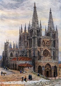 Burgos, a Catedral (cor litho)