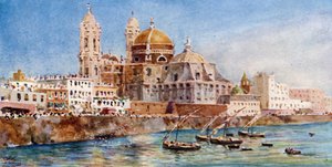 Cádiz (lito a cores)
