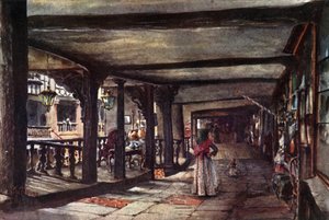 Chester, as Linhas (cor litho) de William Wiehe Collins