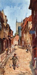 Lincoln, o monte íngreme (cor litho) de William Wiehe Collins