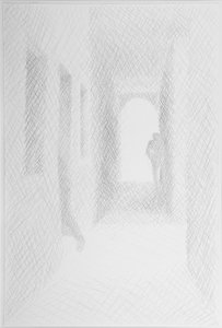 Archway to Rio Terra, Veneza, 2008 (Lápis sobre papel) de William Wilkins