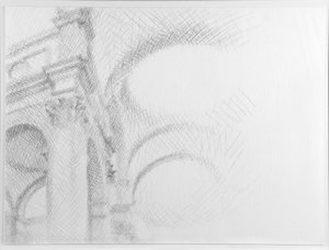 San Salvador, Veneza, 2007 (Lápis sobre papel) de William Wilkins
