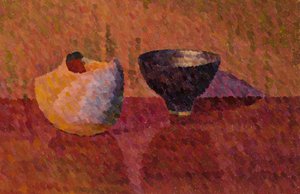 Natureza Morta, Dois Vasos, 2019 (óleo sobre tela) de William Wilkins