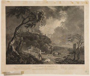 Celadon e Amelia de William Woollett